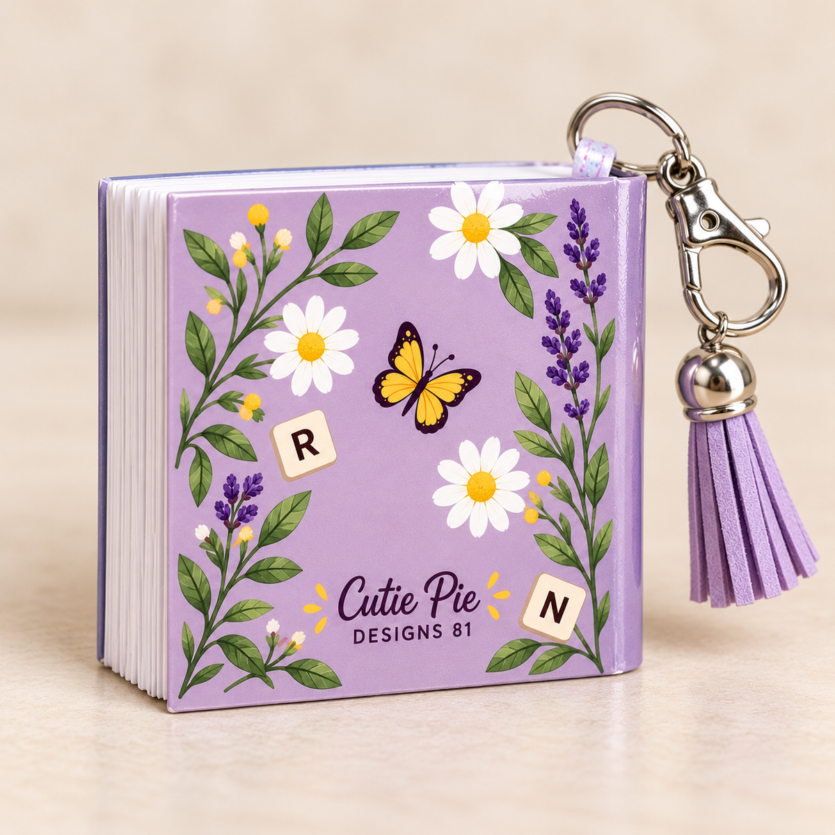 Mini Word Search Keychain Book – Garden Edition